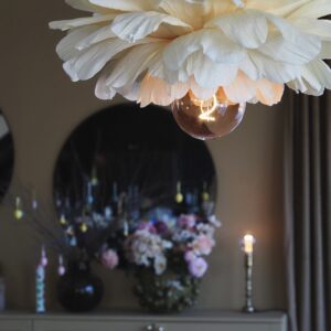 Blomlampa vit